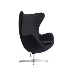 Кресло Egg Chair Чёрное 100% Кашемир Кресло Egg Chair Чёрное 100% Кашемир