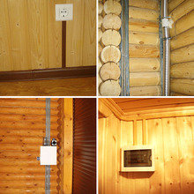 Фото из портфолио Дом деревяный - электромонтаж – фотографии дизайна интерьеров на INMYROOM
