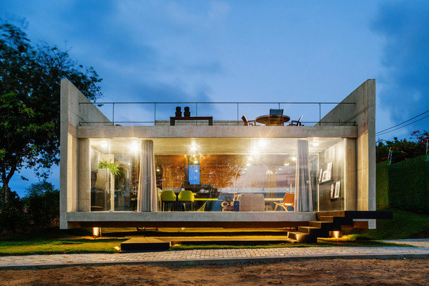 Фото из портфолио Инновационный и доступный дом в Бразилии – фотографии дизайна интерьеров на INMYROOM