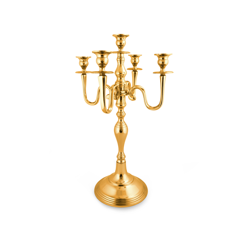 

Подсвечник Linna Gold золотого цвета