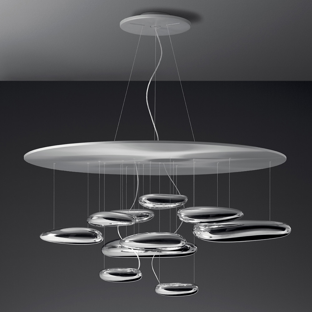 

Подвесной светильник Artemide Mercury из хромированного алюминия
