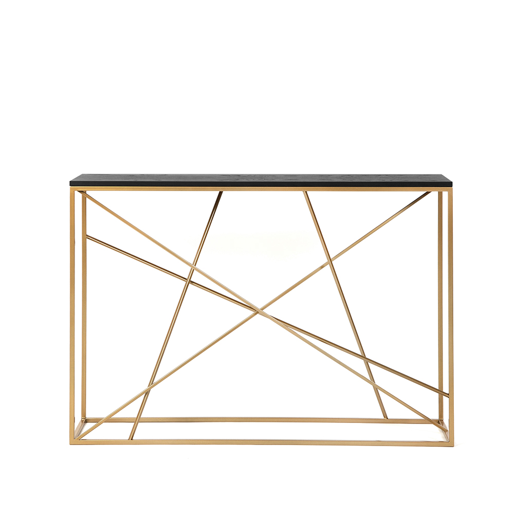

Консоль Wilson Line Gold черный дуб