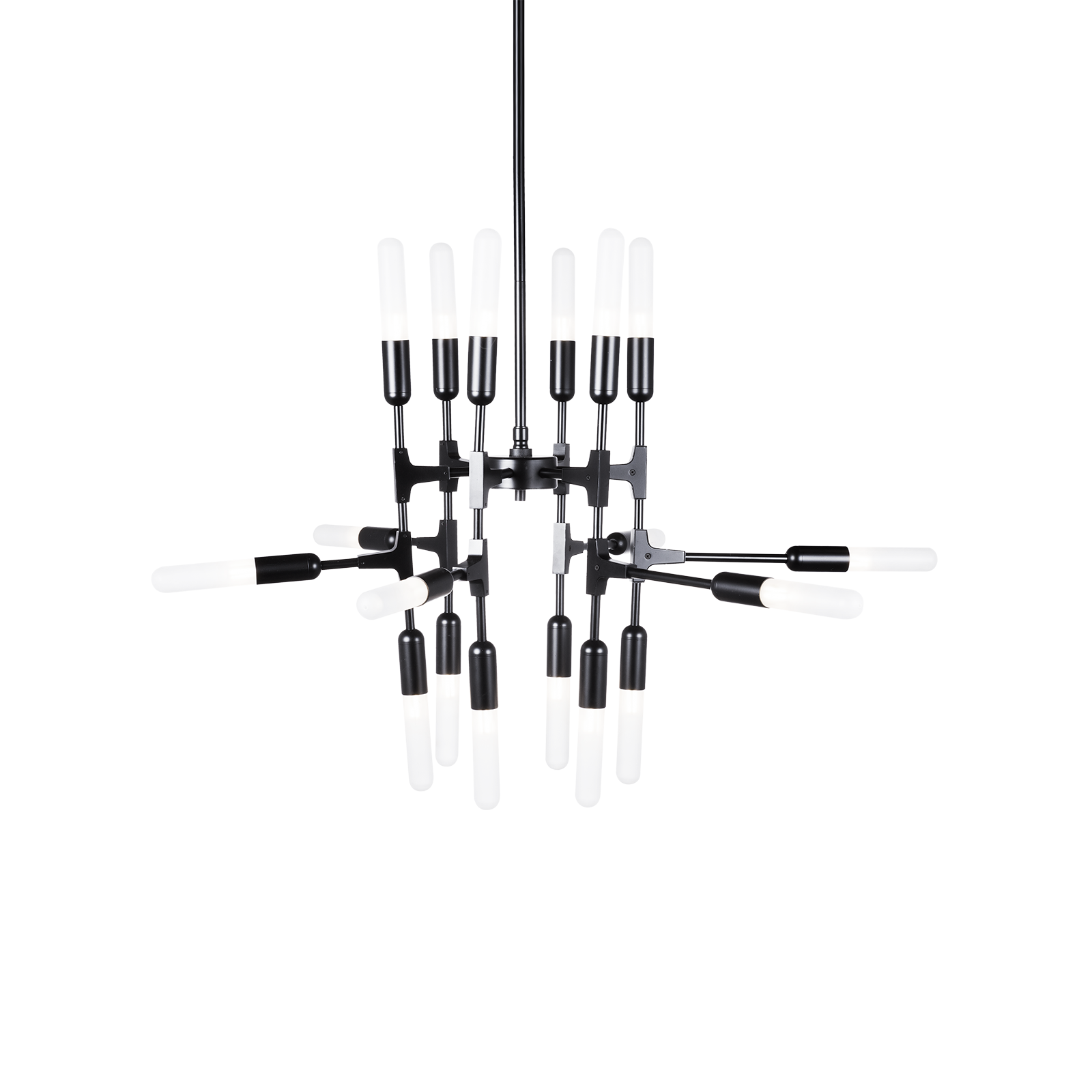 

Подвесная люстра Kinetic Symmetry черного цвета