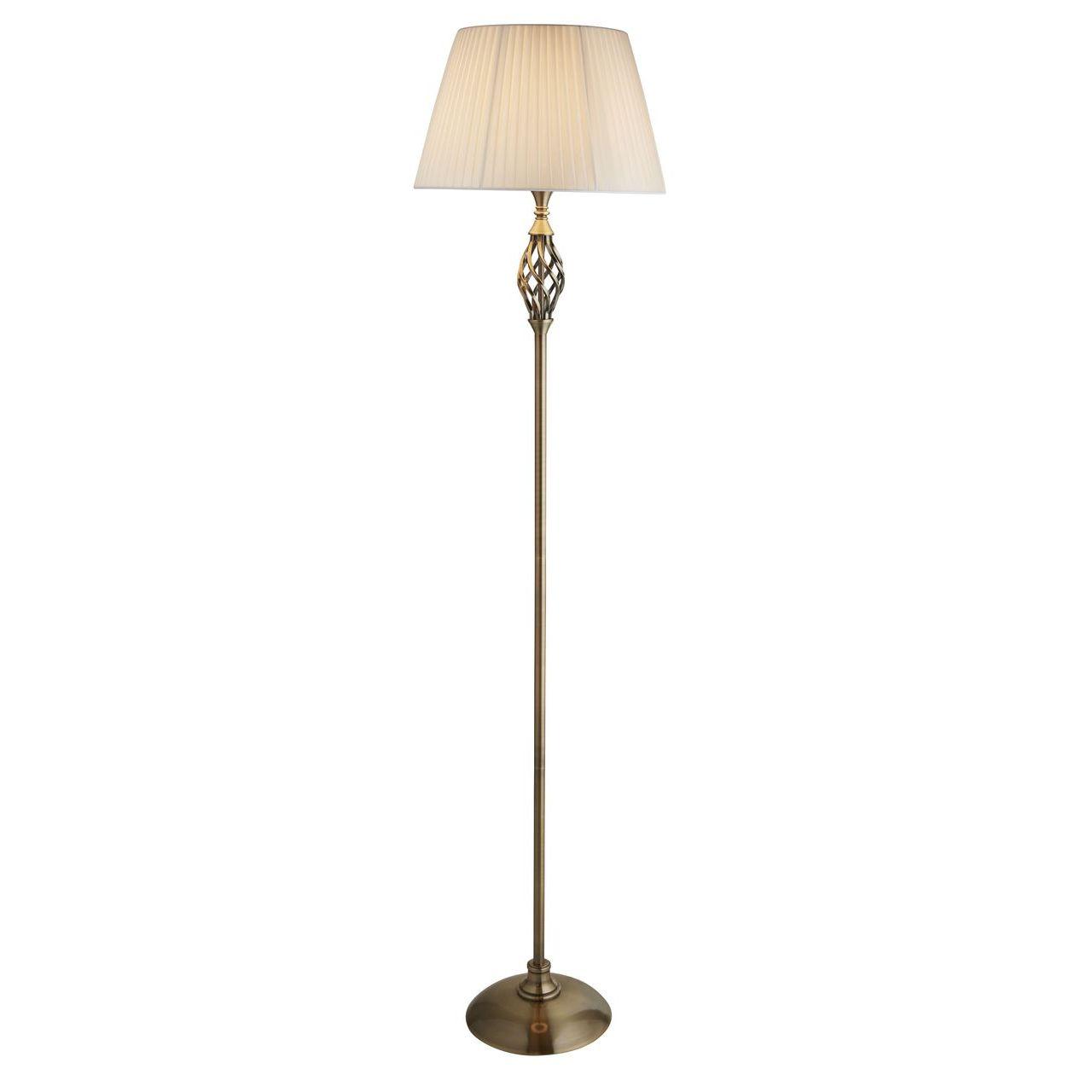 

Торшер Arte Lamp Zanzibar с белым абажуром