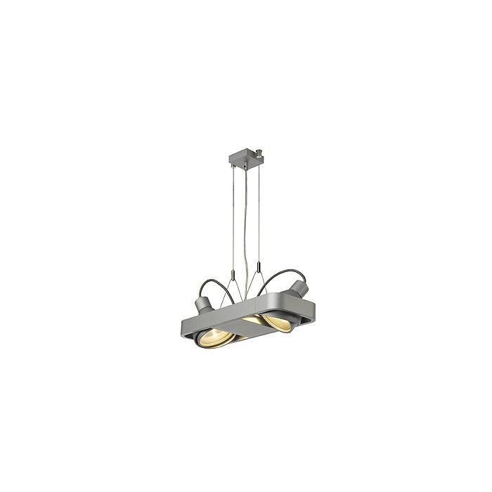 Светильник подвесной SLV Aixlight R2 Duo серебристый Светильник подвесной SLV Aixlight R2 Duo серебристый