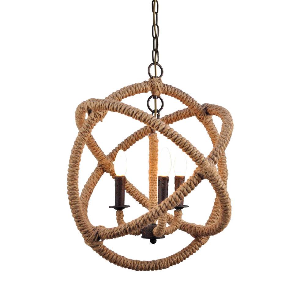 

Подвесная люстра Rope Small Orb Chandelier