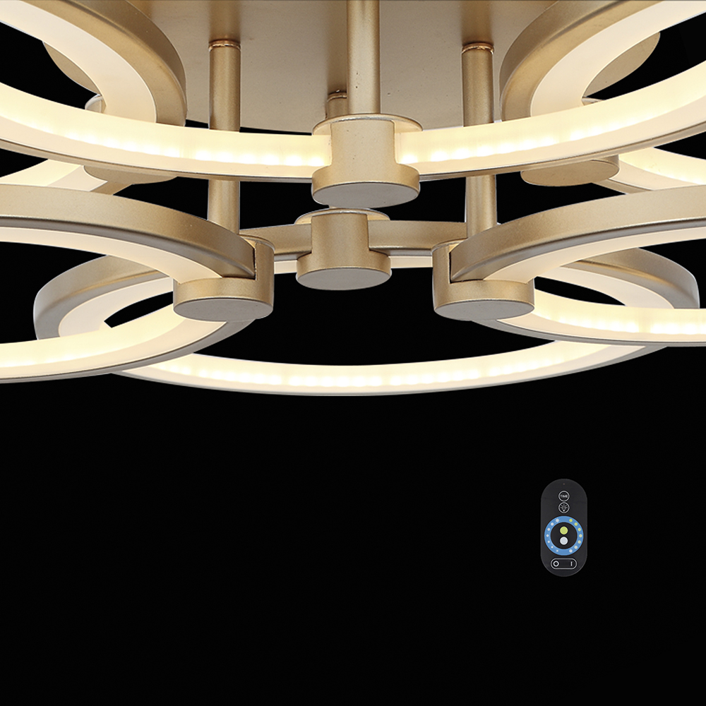 

Потолочная светодиодная люстра с пультом ду st Luce Twiddle Dimmer