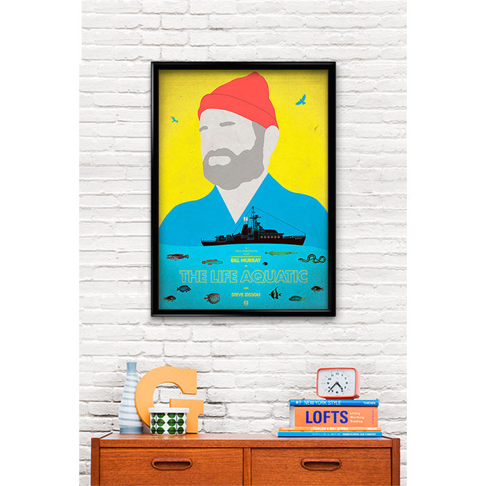 Принт The Life Aquatic A2 Принт The Life Aquatic A2
