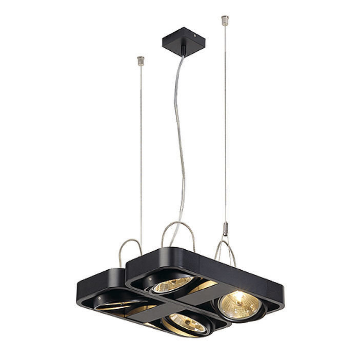 Светильник подвесной SLV Aixlight Square черный Светильник подвесной SLV Aixlight Square черный