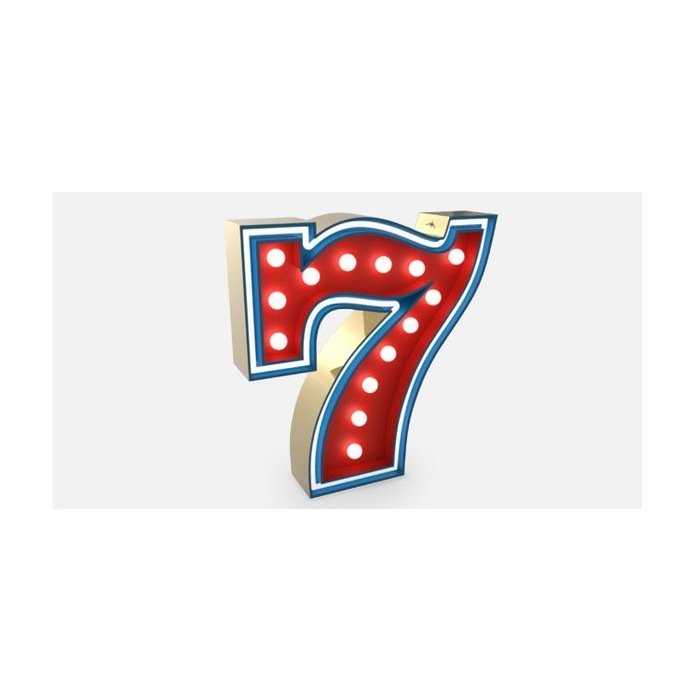 Светильник цифра 7 Светильник цифра 7