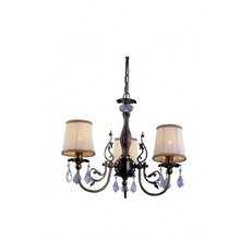 Подвесная люстра ST Luce Lacrima с бежевыми абажурами Подвесная люстра ST Luce Lacrima с бежевыми абажурами