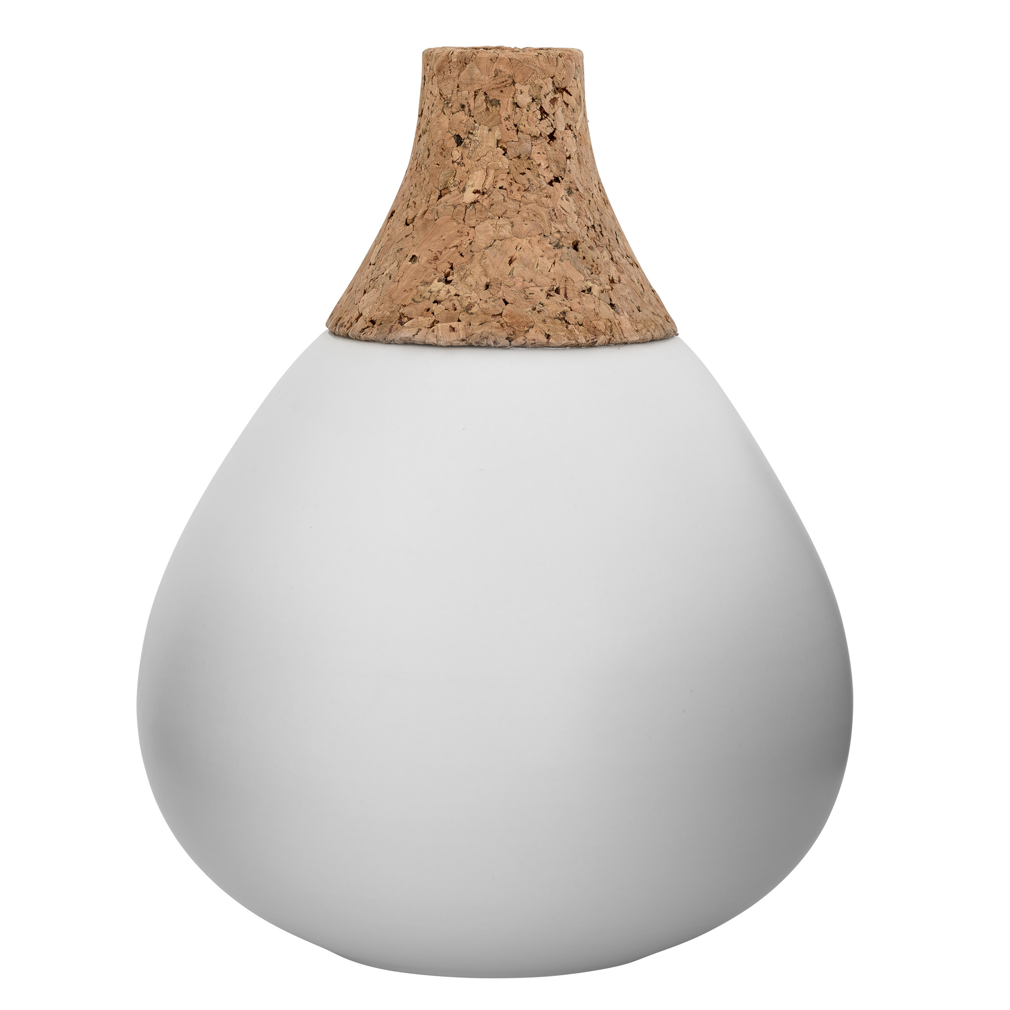 

Ваза Teardrop White белого цвета