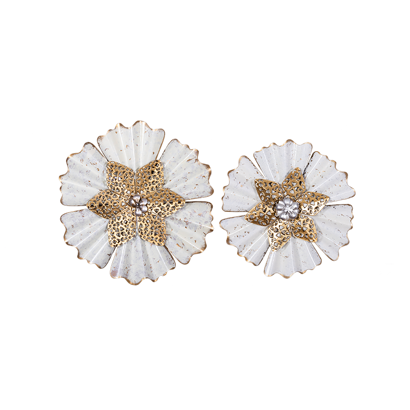 

Сет панно Floret из двух металлических предметов