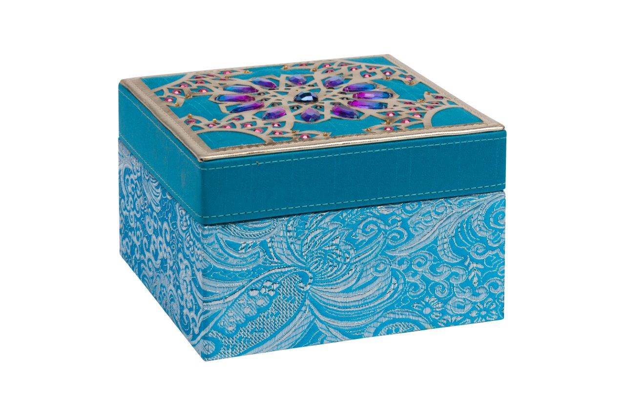 

Декоративная шкатулка Blossom Blue