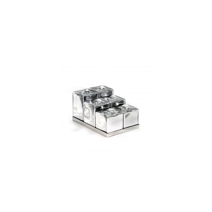 Подсвечник - 6 CUBE TEA LIGHT HOLDER Подсвечник - 6 CUBE TEA LIGHT HOLDER