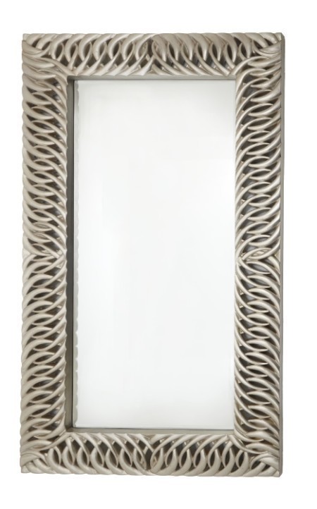 

Настенное зеркало Louen Silver Leaf Finished в раме из композита