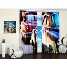 Оригинальные фотошторы: Разноцветные авто Оригинальные фотошторы: Разноцветные авто
