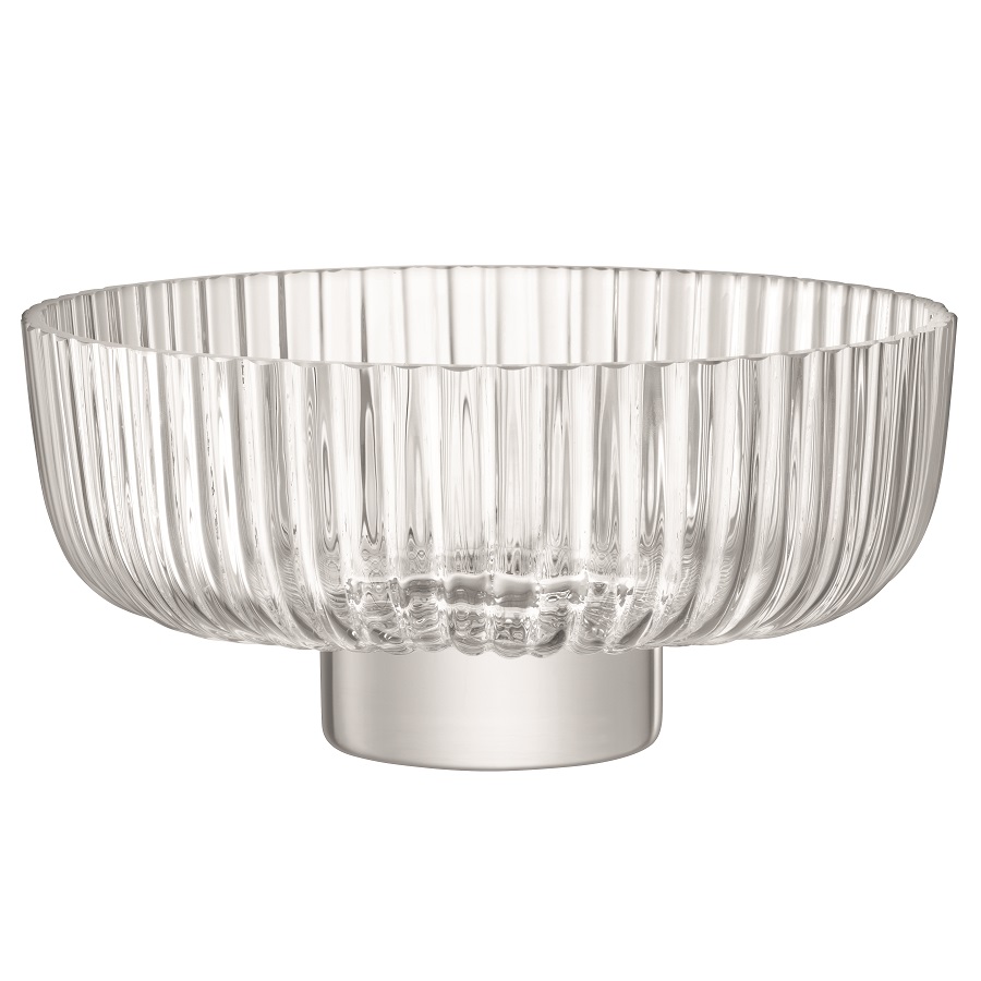 

Блюдо глубокое Pleat из прозрачного стекла