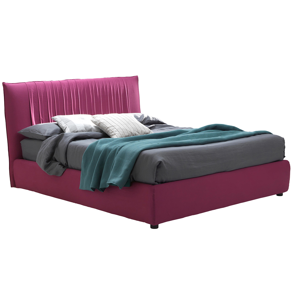 

Кровать Lovely Big красного цвета 160х200