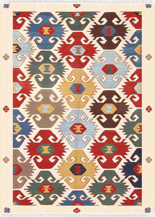 

Ковровая дорожка с бахромой 80x200 см