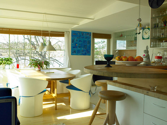 Фотография: Кухня и столовая в стиле Современный, Эко, Дом, Дома и квартиры – фото на INMYROOM