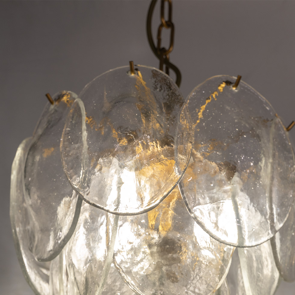 

Подвесной светильник Felina Chandelier из металла и стекла