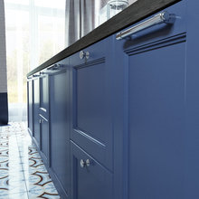 Фото из портфолио Blue kitchen – фотографии дизайна интерьеров на INMYROOM