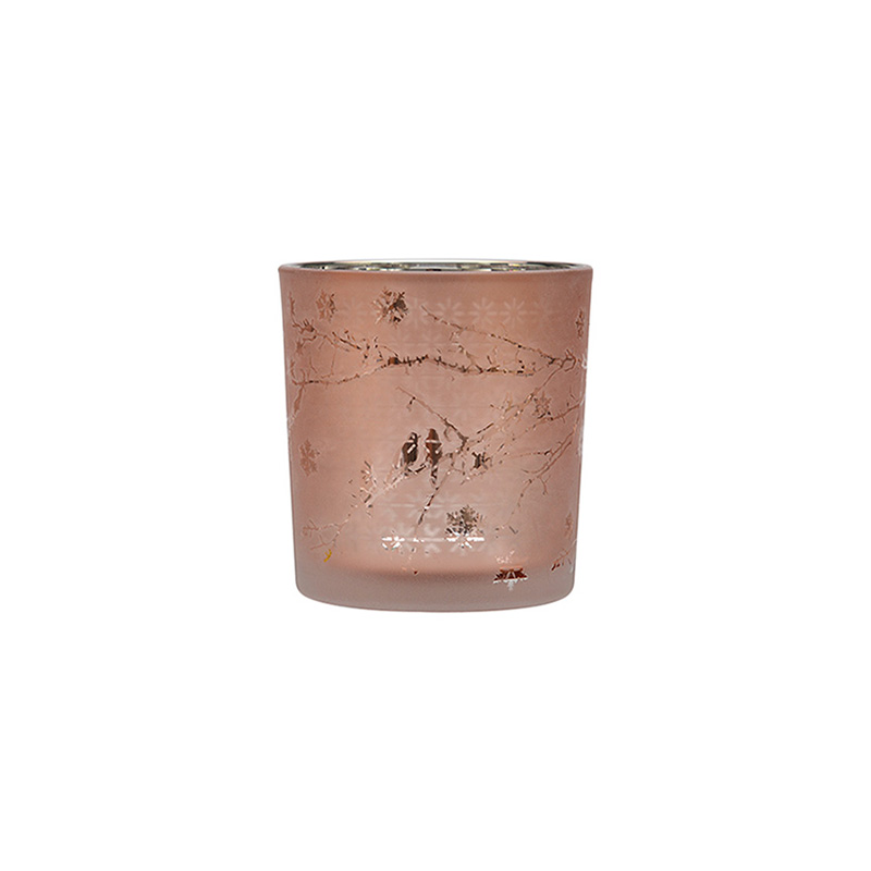 

Подсвечник Lingcey розового цвета