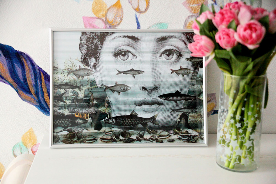

Постер Fornasetti And Fish 21х30