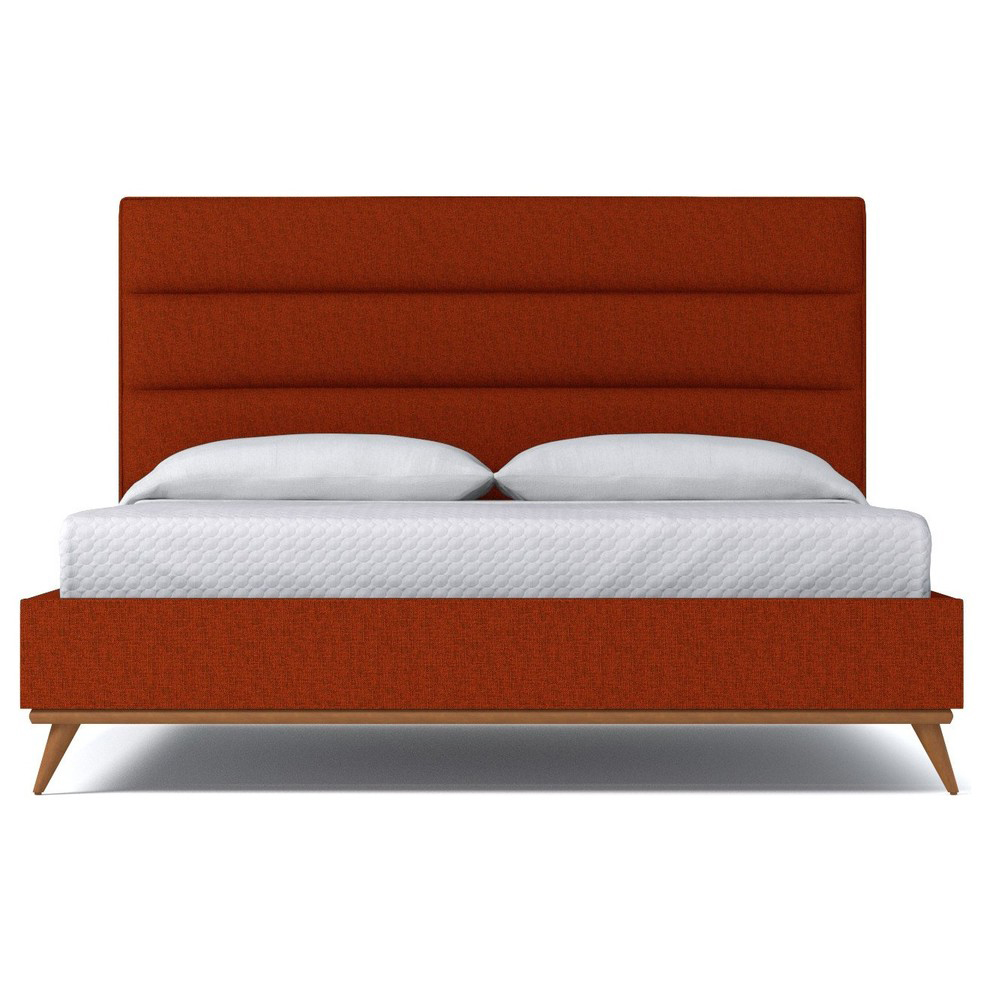 

Кровать Cooper Pumpkin красного цвета 160х200
