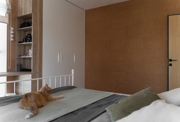 Фотография: Спальня в стиле Современный, Квартира, Проект недели, 3 комнаты, Более 90 метров, Уфа, Lauradesign – фото на INMYROOM