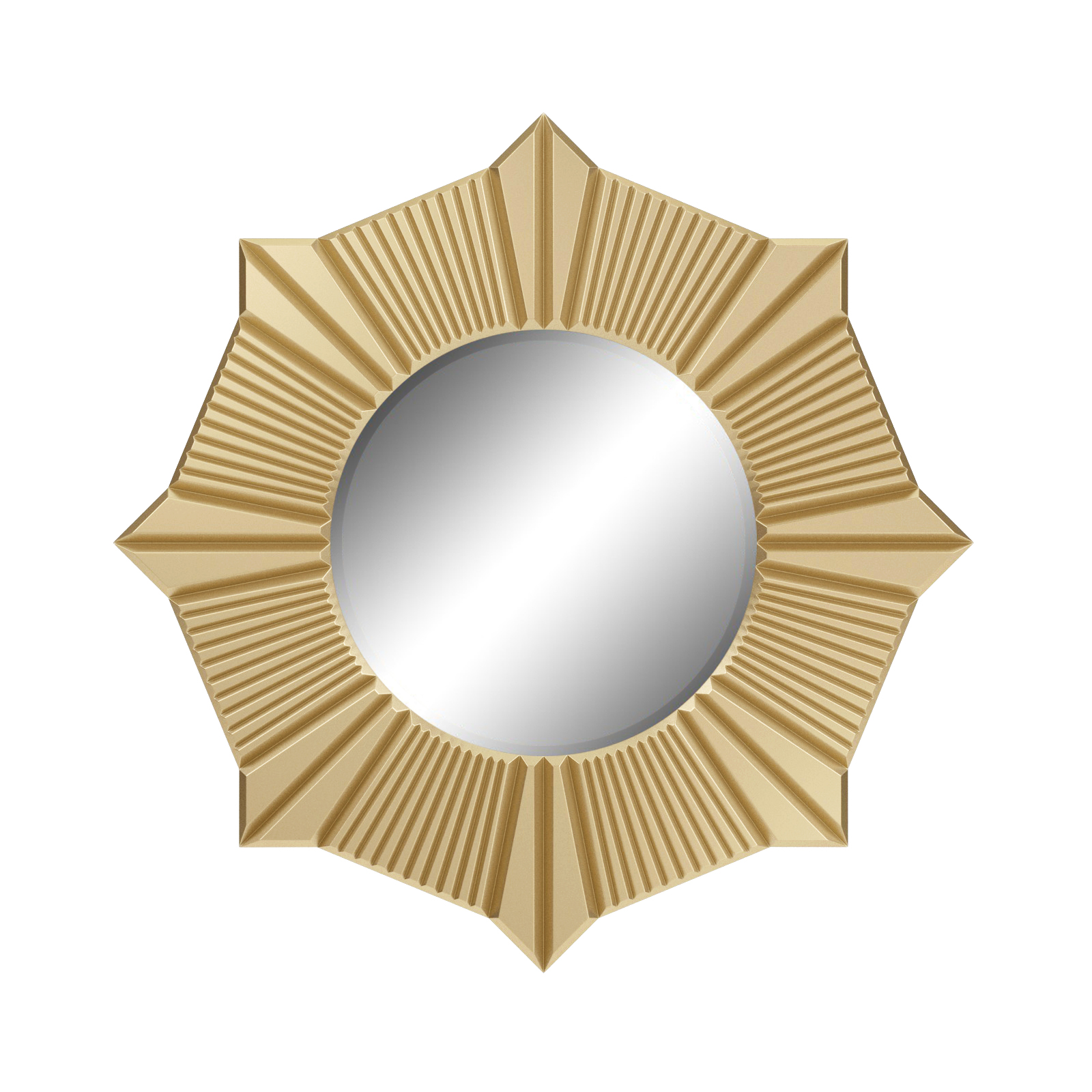 

Золотое настенное зеркало Navelli Gold