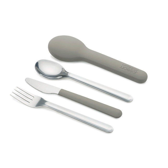 Набор столовых приборов Joseph Joseph goeat cutlery set серый Набор столовых приборов Joseph Joseph goeat cutlery set серый