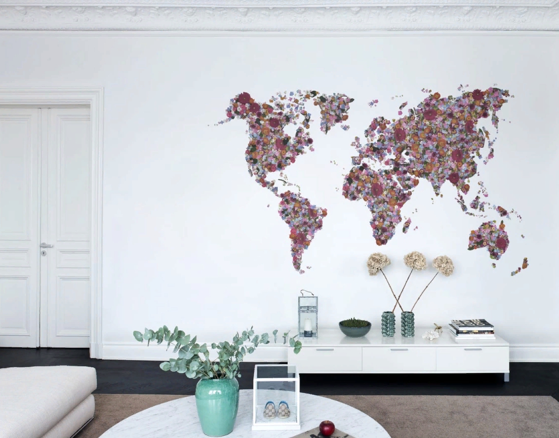 

Дизайнерские обои Floral World