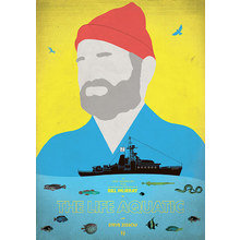 Принт The Life Aquatic A2 Принт The Life Aquatic A2