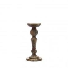 ПодсвечникTURNED MANGO WOOD PILLAR HOLDER - SMALL ПодсвечникTURNED MANGO WOOD PILLAR HOLDER - SMALL
