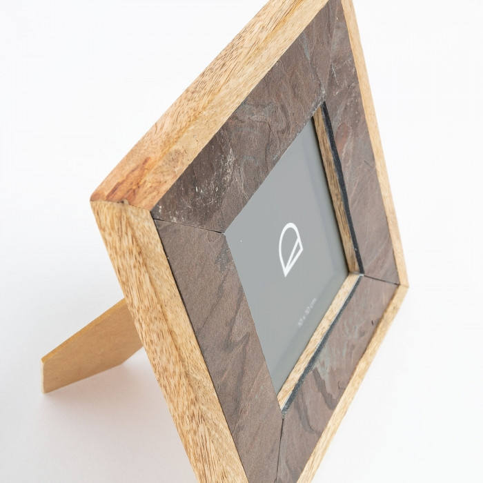 

Фоторамка Dunna из дерева и камня