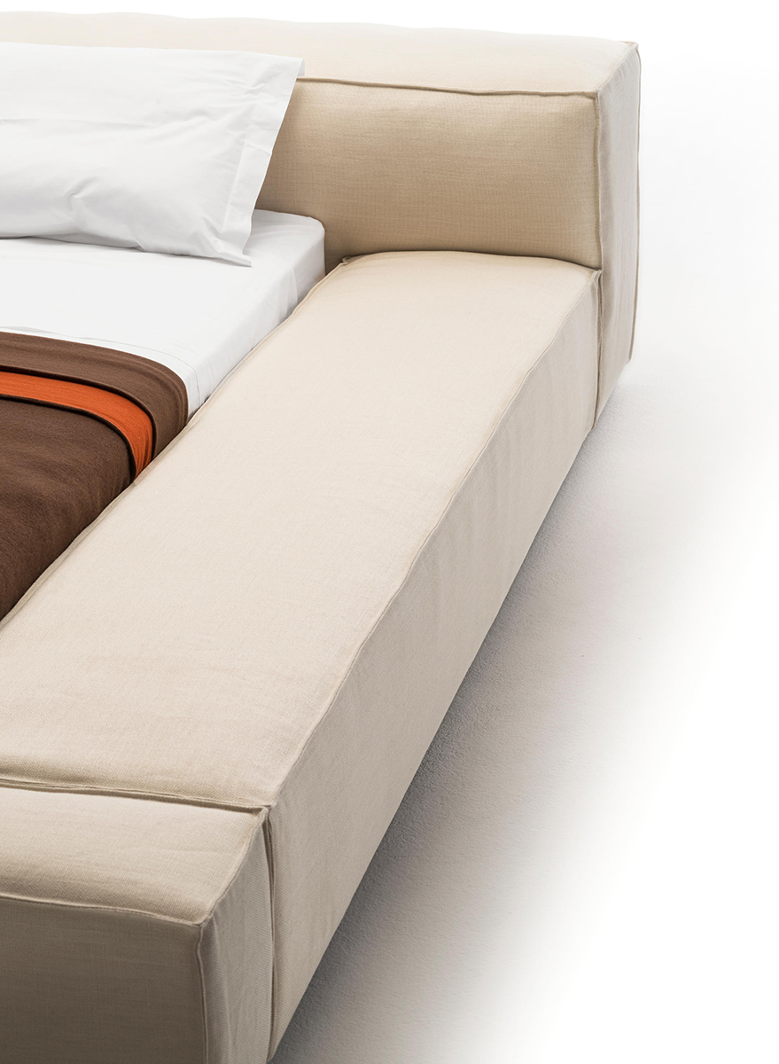 

Кровать Extrasoft бежевого цвета 160х200