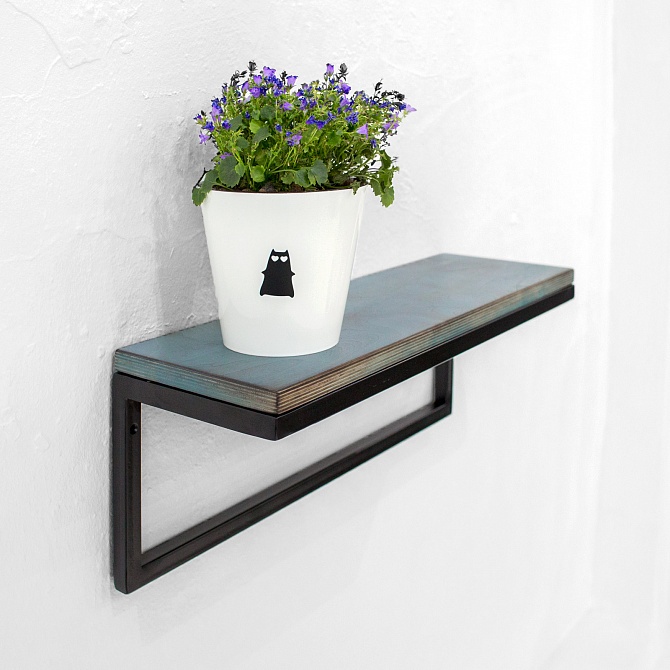 

Полка Metalframe в синем цвете