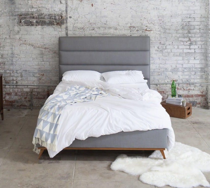 

Кровать Cooper Pumpkin красного цвета 180х200