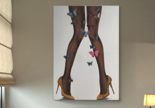 

Картина Mariposas на ткани
