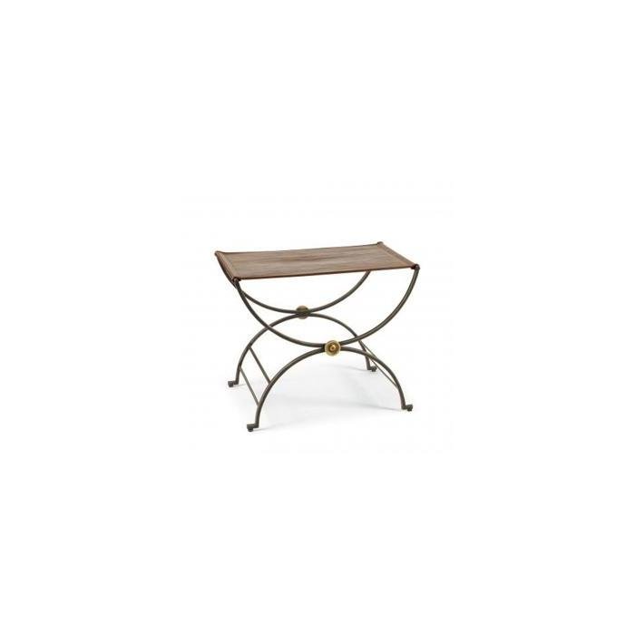 Скамейка NILES BENCH WITH LEATHER SEAT Скамейка NILES BENCH WITH LEATHER SEAT