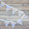 Гирлянда из флажков "Rainbow Zigzag" Гирлянда из флажков "Rainbow Zigzag"