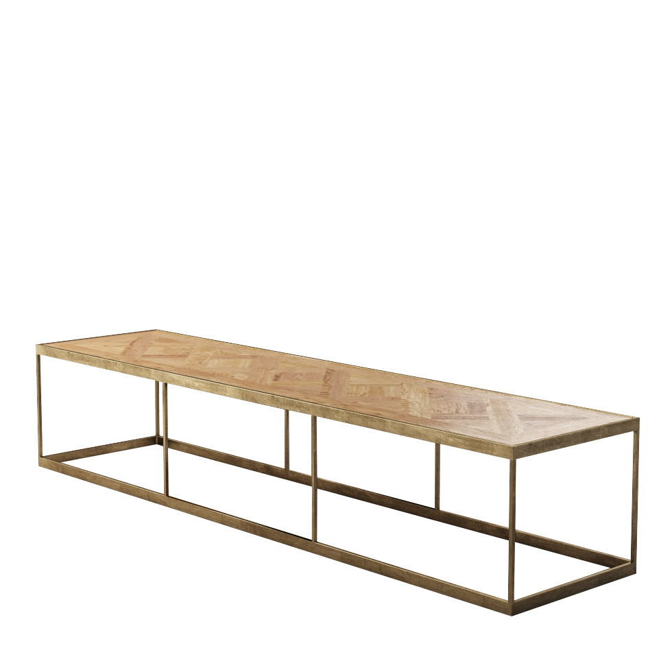 

Журнальный столик Geylon из дерева и металла