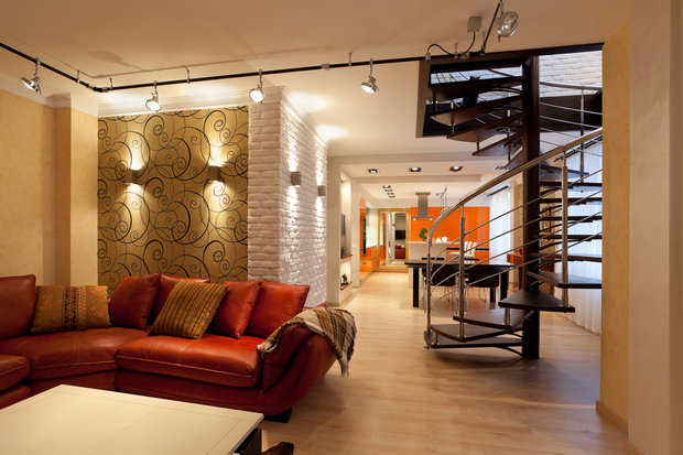 Фото из портфолио Двухуровневая квартира в стиле Лофт – фотографии дизайна интерьеров на INMYROOM
