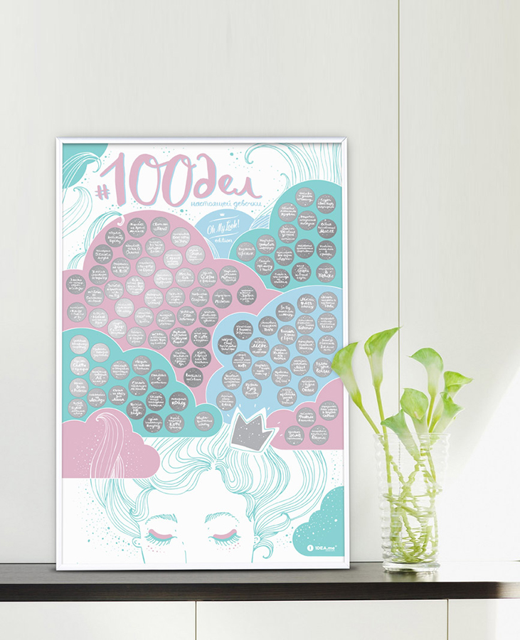 

Интерактивный постер #100 дел Truegirl Edition