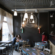 Фото из портфолио Дизайн штор в итальянском ресторане – фотографии дизайна интерьеров на INMYROOM