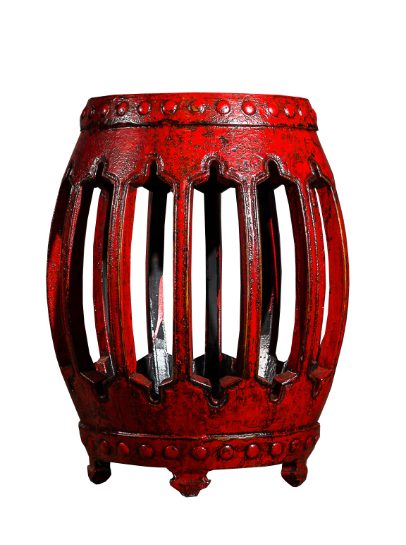 

Табурет-бочонок "Дунь" в виде барабана