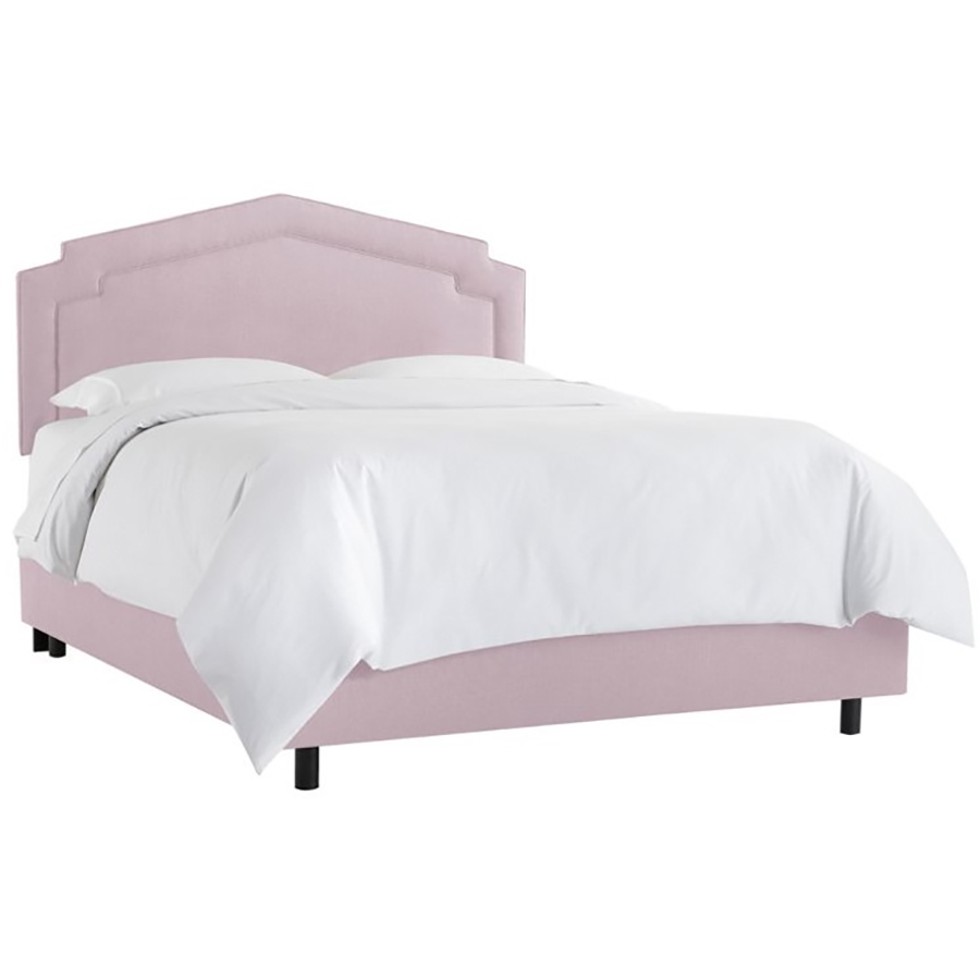 

Кровать Nina Notched Lilac Linen фиолетового цвета 160х200