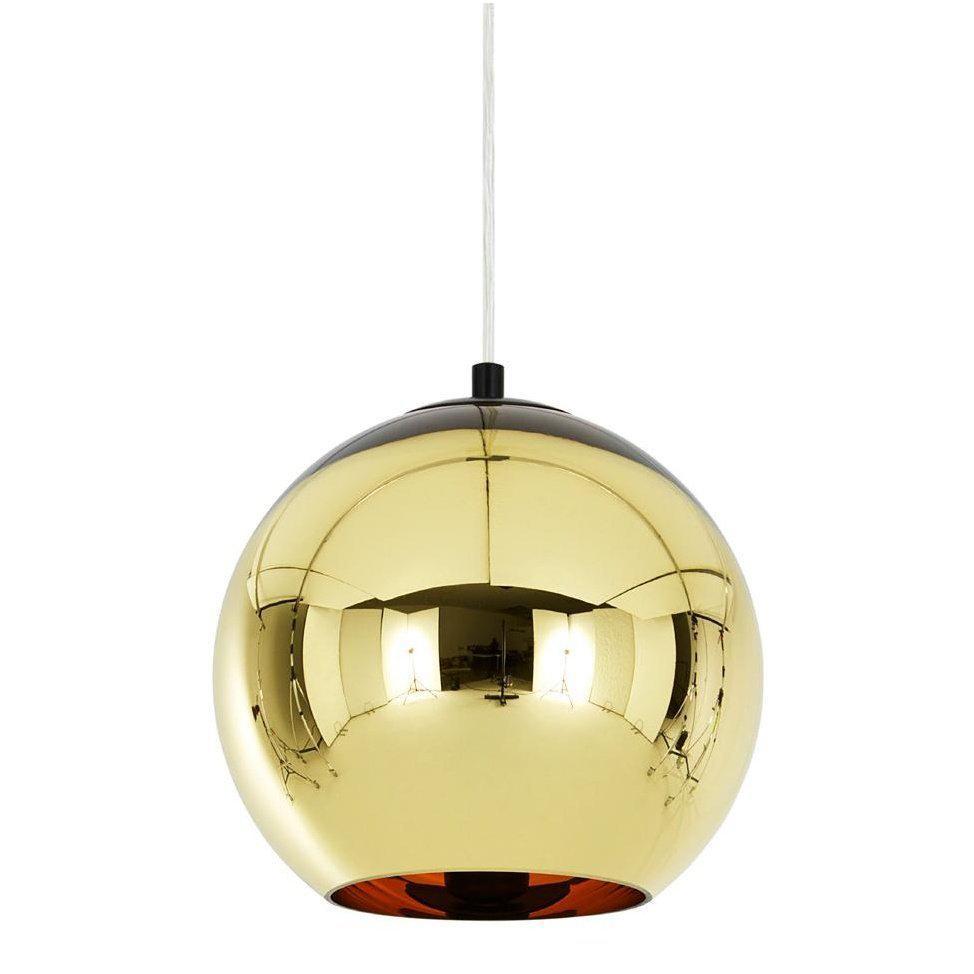 

Подвесной светильник Copper Shade золотого цвета